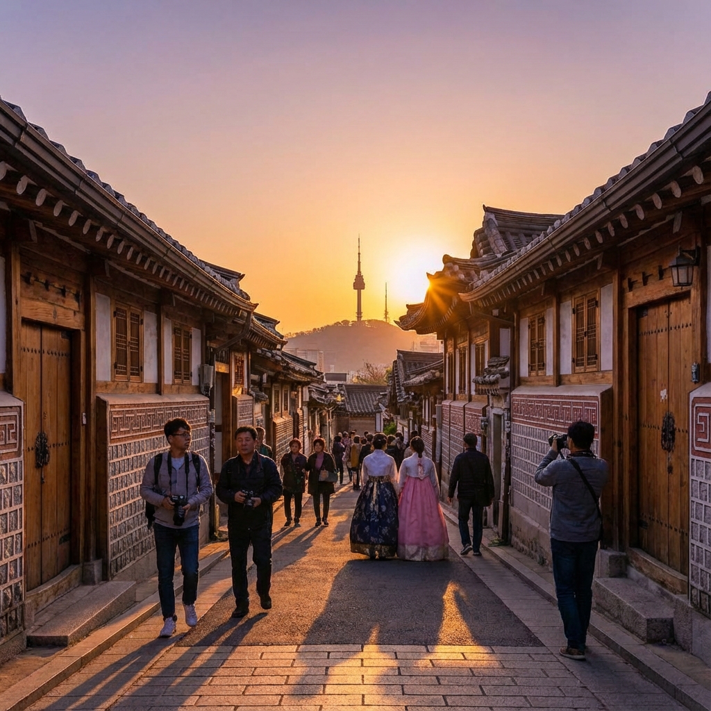 Students in South Korea